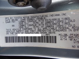 2004 TOYOTA SIENNA XLE SAGE 3.3L AT Z17957